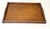 Wood Large German Arts and Crafts Handcrafted Oak Serving Tray, 1920s For Sale - Image 7 of 18