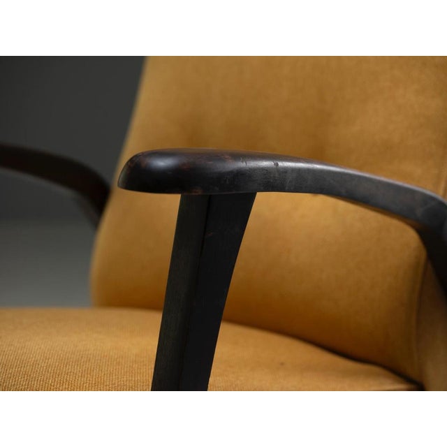 Mid-Century Modern Lounge Chair by Krásná Jizba, 1950s For Sale - Image 3 of 9