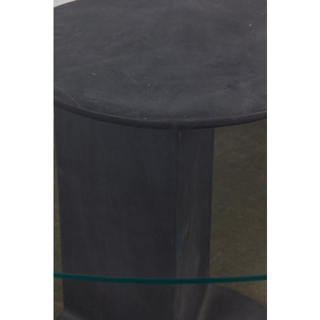 Black Side Table in the style of Tobia Scarpa, 1970s For Sale - Image 8 of 18