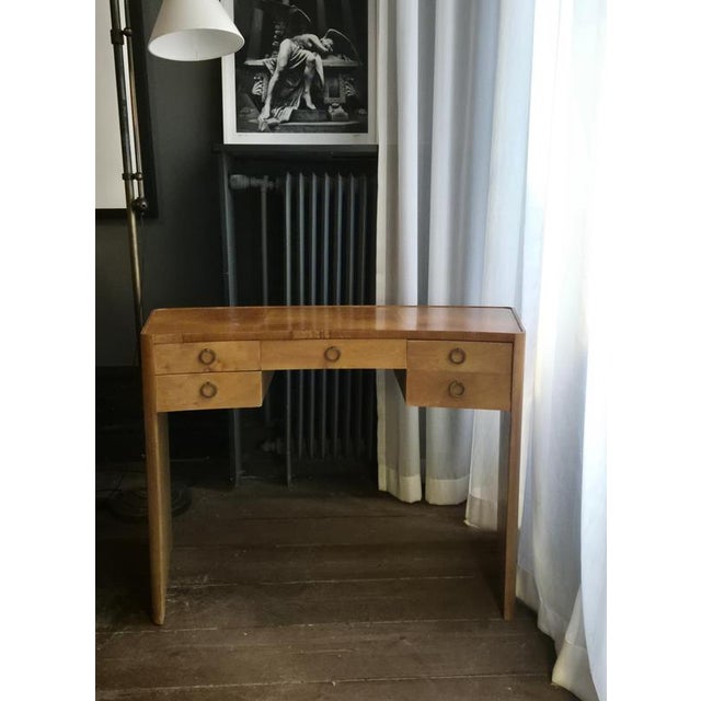 Swedish Modern Suzanne Desk by Axel Einar Hjorth for Nordiska Kompaniet, 1943 For Sale - Image 6 of 9