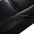 Visavis Leather Set Three-Seater Sofa Couch Chaise Lounge in Black by Brühl, Set of 2 For Sale - Image 12 of 18