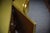 Metal Italian Birch Sideboard Embellished With Gold Glass and Brass Handles For Sale - Image 7 of 11