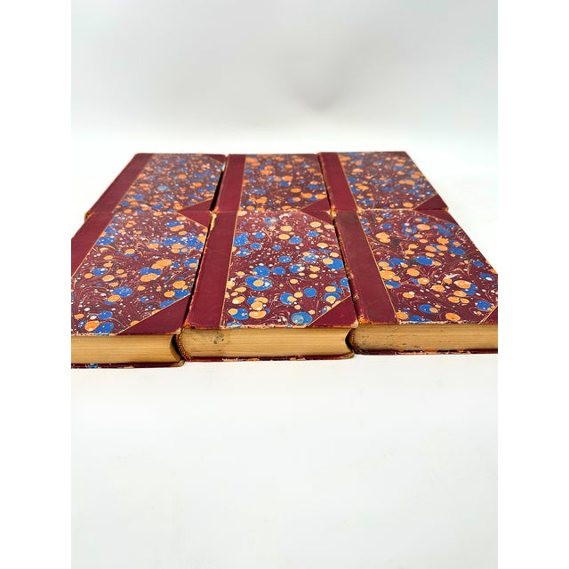 Late 19th Century Muhlbach Novels Leather Bound Books- Set of 6 For Sale In Greensboro - Image 6 of 9