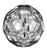 Handmade from malleable galvanized iron wire, the Zattelite 10 pendant by Schema for Oggetti presents a dramatic, large-...