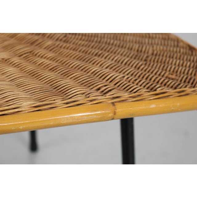 Wicker Square Coffee Table For Sale - Image 12 of 18