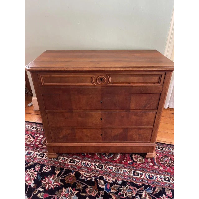French Louis Philippe Period 1840-1858 Five Drawer Chest of Drawers For Sale In Boston - Image 6 of 11