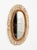 Mid-Century Modern Mid-Century Oval Rattan and Bamboo Wall Mirror attributed to Franco Albini, Italy, 1960s For Sale - Image 3 of 10