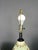 Ceramic Blue & Black Mosaic Floral Pattern Table Lamp For Sale - Image 4 of 6