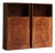 Danish Art Deco Cabinetmaker Cabinets in Birch Root Veneer, 1920s, Set of 2 For Sale