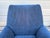 Navy Blue 1950s Pair of Italian Modern Gio Ponti Inspired Lounge Chairs For Sale - Image 8 of 14