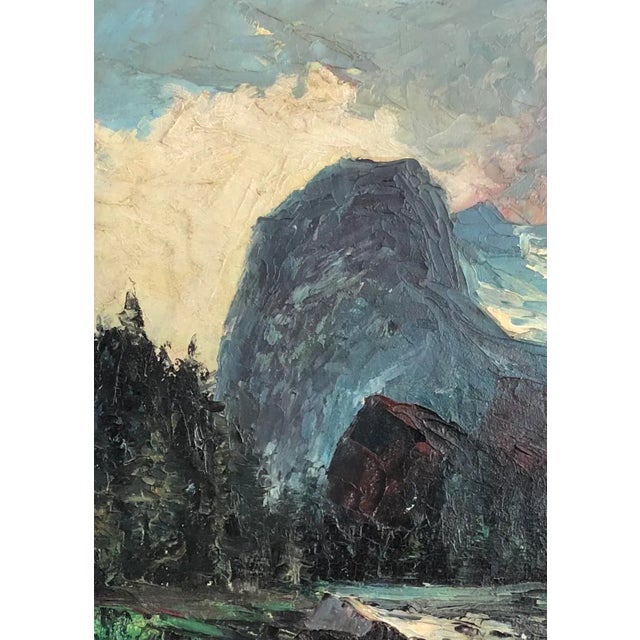 W. A. Hahn, Ruisseau De Montagne, Oil on Cardboard, Framed For Sale - Image 4 of 10