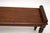 Brown Antique Victorian Carved Bench, 1860 For Sale - Image 8 of 11