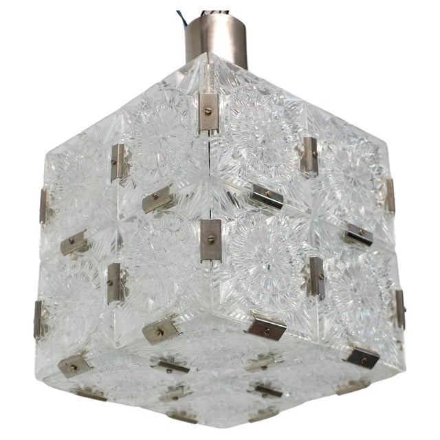 Mid-Century Pendant from Kamenický Šenov, 1970s For Sale - Image 10 of 10