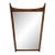 Mid-Century Modern Lane Walnut Mirror For Sale