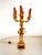 Gold Bronze Putto Lamp with Six Lights For Sale - Image 8 of 18