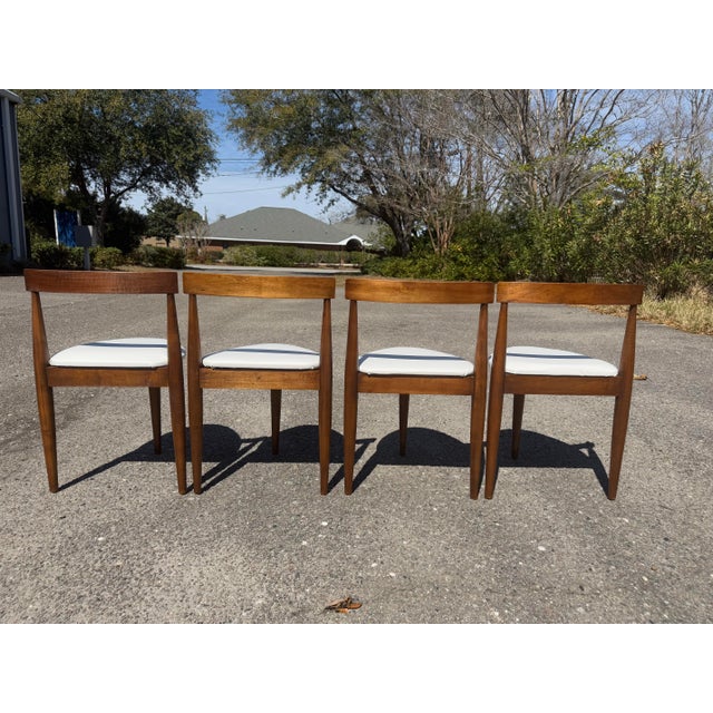 1960s Hans Olsen for Winchendon Roundette Dining Chairs - Set of 4 For Sale - Image 9 of 12