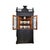 This exceptional 18th-century Italian corner cabinet features a richly ebonized finish that highlights its elegant...