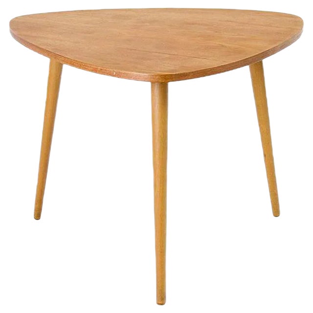 Triangular Coffee Table with Teak Top from Ilse Möbel For Sale
