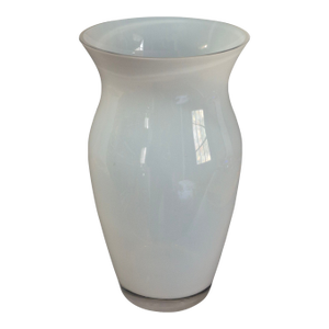 Vintage Elegant White French Opaline Vase