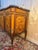 Wood Transition Style Commode in Chinoiserie Marquetry For Sale - Image 7 of 10
