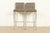 A gorgeous pair of contemporary or Modern "Switch" bar stools By Coalesse for Steelcase USA, 2010 Leather upholstered...