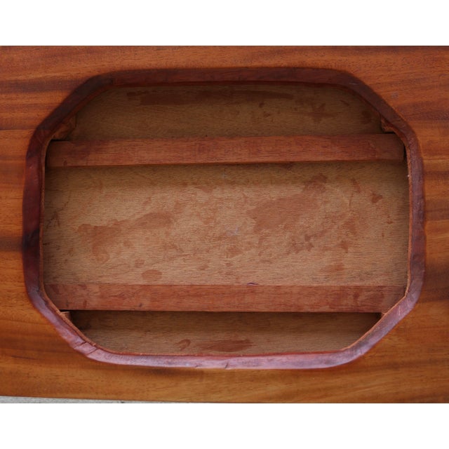 Early 19th Century Hicks, Meigh & Johnson Ironstone Platter "Flying Bird" Pattern With Handcrafted Stand For Sale - Image 9 of 15