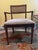 Vintage 1960s MCM Solid Wood Chairs With Cane Backs – Set of 4 (Lot 971) For Sale - Image 4 of 7