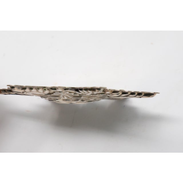 1999 Gorham Sterling Snowflake Figurine For Sale - Image 9 of 10