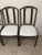 Mid-Century Modern Set of Four Vintage Metal Faux-Bamboo Dining Chairs in Style of Salterini or Kessler For Sale - Image 3 of 11