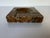 Vintage Alabaster Stone Ashtray – Natural Brown & Green Veining For Sale - Image 9 of 12