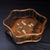 Late 20th Century Huali Rosewood Foliate Tray Inlaid With Mother-of-Pearl For Sale - Image 5 of 9