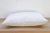 Textile Ivory Veil Lumbar Applique Pillow Cover For Sale - Image 7 of 9