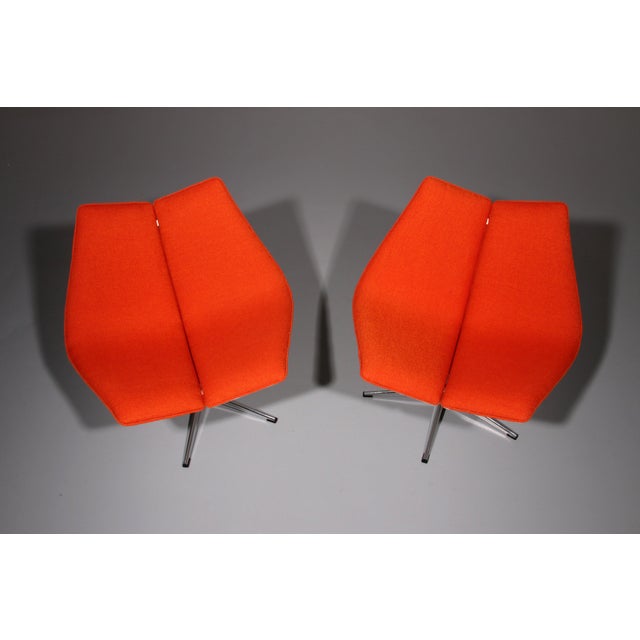 Montreal 67 Pavillon Chairs attributed to Christen Sørensen for Ebena-Lasalle, 1970s, Set of 2 For Sale - Image 10 of 12