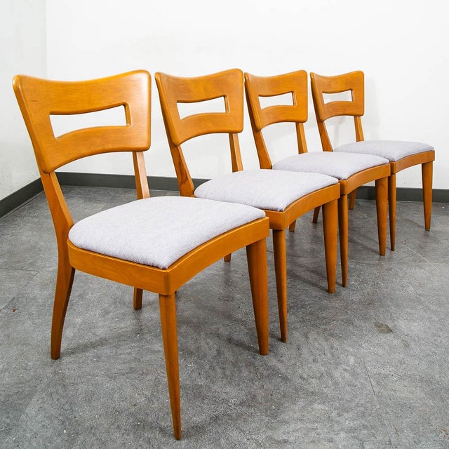Mid-Century Modern 1960s Mid Century Modern Dining Chairs Set 8 Heywood Wakefield Dog Bone Armchair MCM For Sale - Image 3 of 11