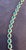 Gemstone 16 Carat Oval Cut Emerald and Diamond Tennis Bracelet 14 Karat Yellow Gold For Sale - Image 7 of 18