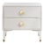 Divine White Nightstand For Sale