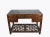 This walnut brown vintage Chinese desk has 5 drawers and a beautiful cracked ice foot rest. This vintage writing desk adds...
