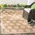 Shoreditch Indoor Outdoor Rug Beige & Cream 4'x6' | Chairish