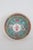 Chinese Chinese Porcelain Mun Shou Longevity Bowl Trinket Dish Turquoise With Pink 4972b For Sale - Image 3 of 8