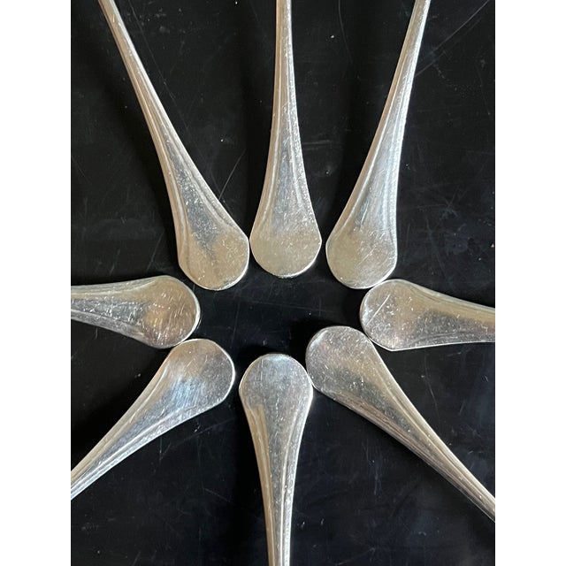 Metal 19th Century Christofle Coffee Spoons, Set of 8 For Sale - Image 7 of 8