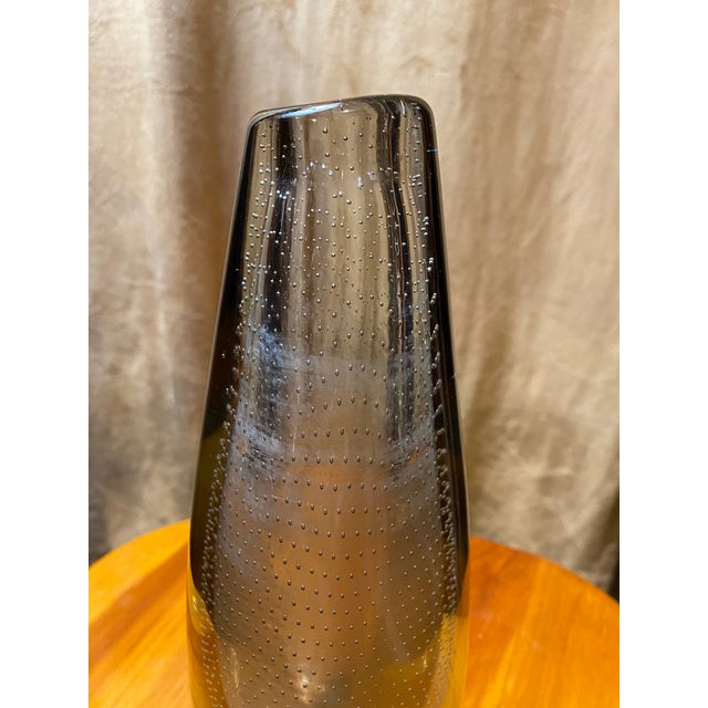 1920s Gunnel Nyman for Nuutajarvi Notsjo Control Bubble Vase • Signed For Sale In Palm Springs - Image 6 of 13