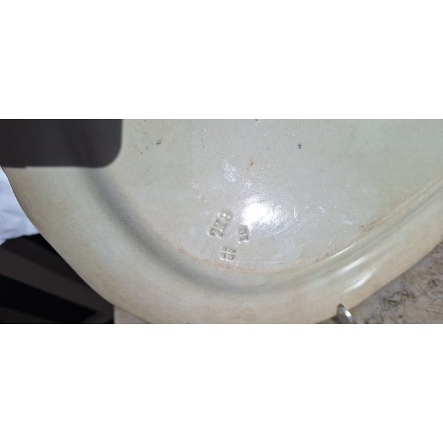 Antique Ashworth Brothers Hanley England 13" Serving Platter For Sale - Image 10 of 11