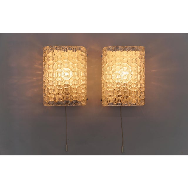 Space Age Bubble Glass Wall Lights, 1970s, Set of 2 For Sale - Image 8 of 14