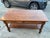 Antique Arts and Crafts Oak Library Desk Writing Table Wirh Shelf Mission Style For Sale - Image 13 of 18