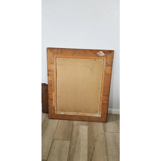 1970 Vintage D Ford Cubist Shape Colorful Painting For Sale - Image 12 of 13