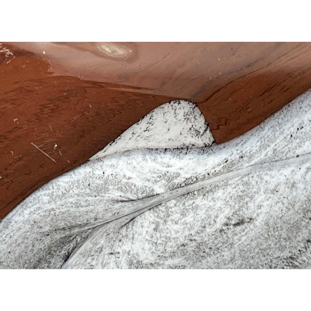 Vintage German Glass Plate or Bowl by Hans Jürgen Richartz for Richartz Art Collection, Mathildenhütte, Solingen, Germany For Sale - Image 9 of 12