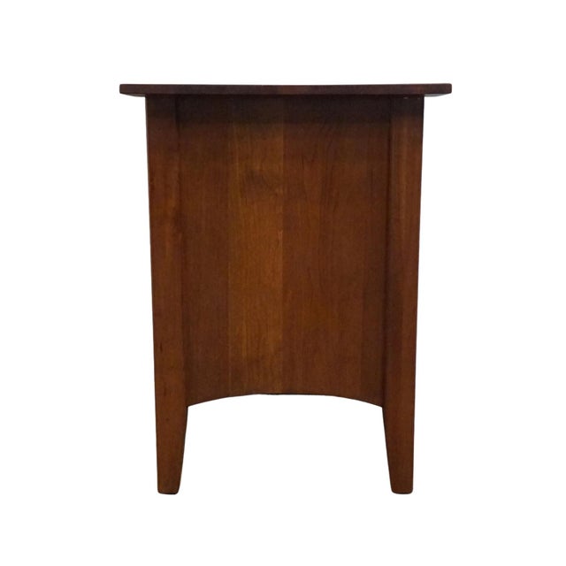 Ethan Allen American Impressions Collection Solid Cherry 24" Two Drawer Nightstand 24-5406 For Sale - Image 10 of 14