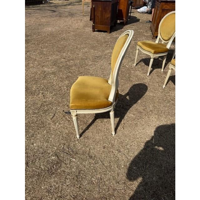 French 19th Century Louis XVl Dining Chairs - Set of 6 For Sale - Image 14 of 15