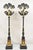 Late 19th Century French Empire Tall Bronze & Marble Lighted Candelabra Torchiere Floor Lamps - a Pair For Sale - Image 17 of 18