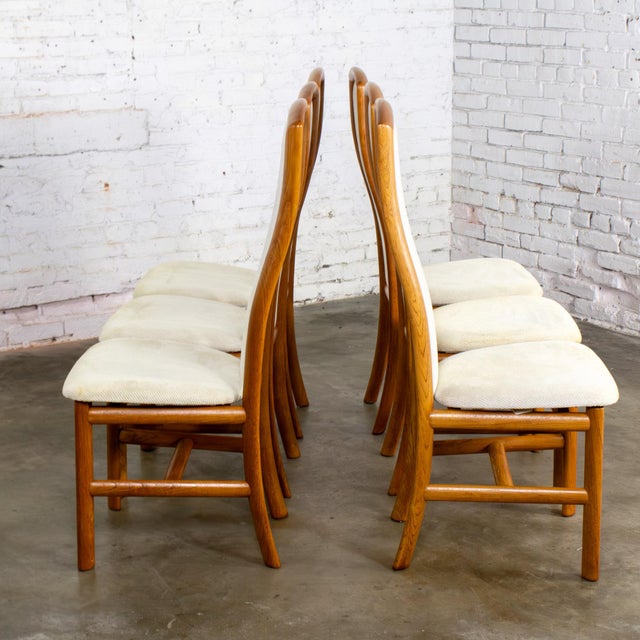 Skovby Møbelfabrik A/S Late 20th Century Scandinavian Modern Teak Dining Chairs by Skovby Furniture Set of 6 For Sale - Image 4 of 18